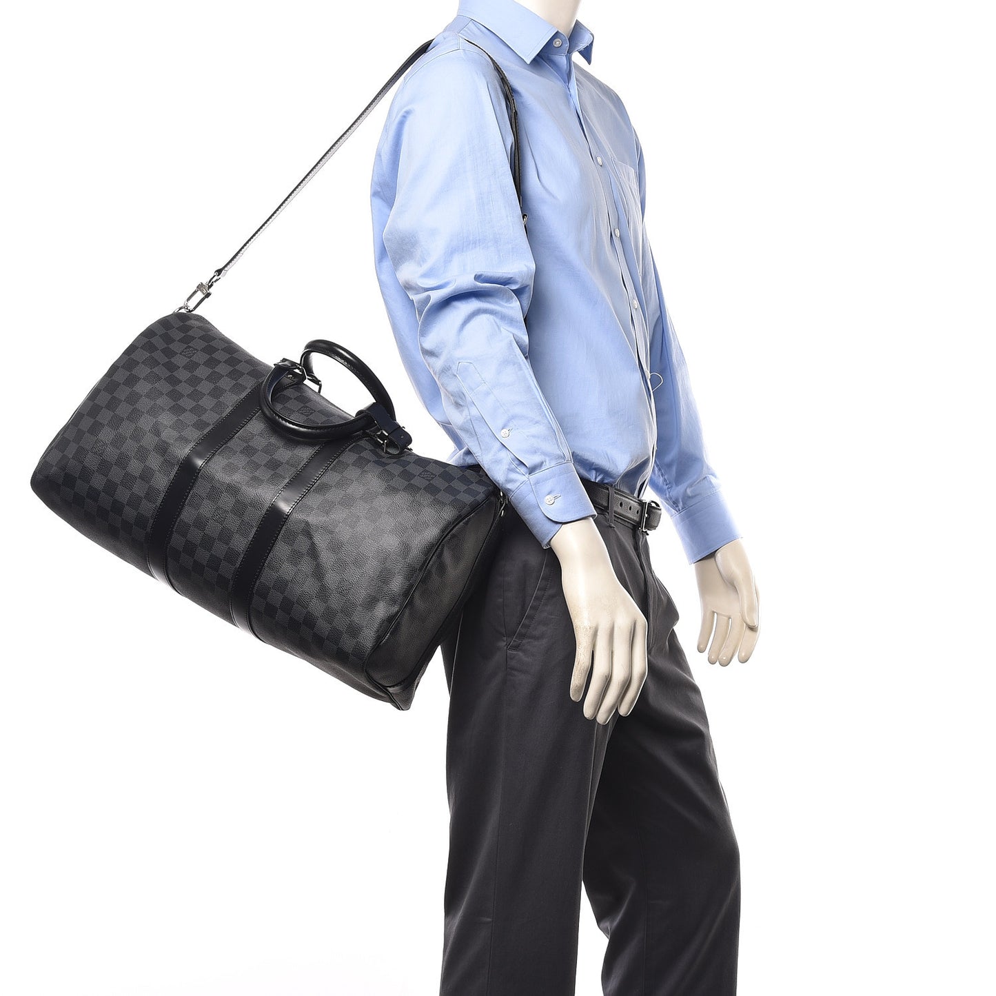 Damier Graphite Keepall Bandouliere 45