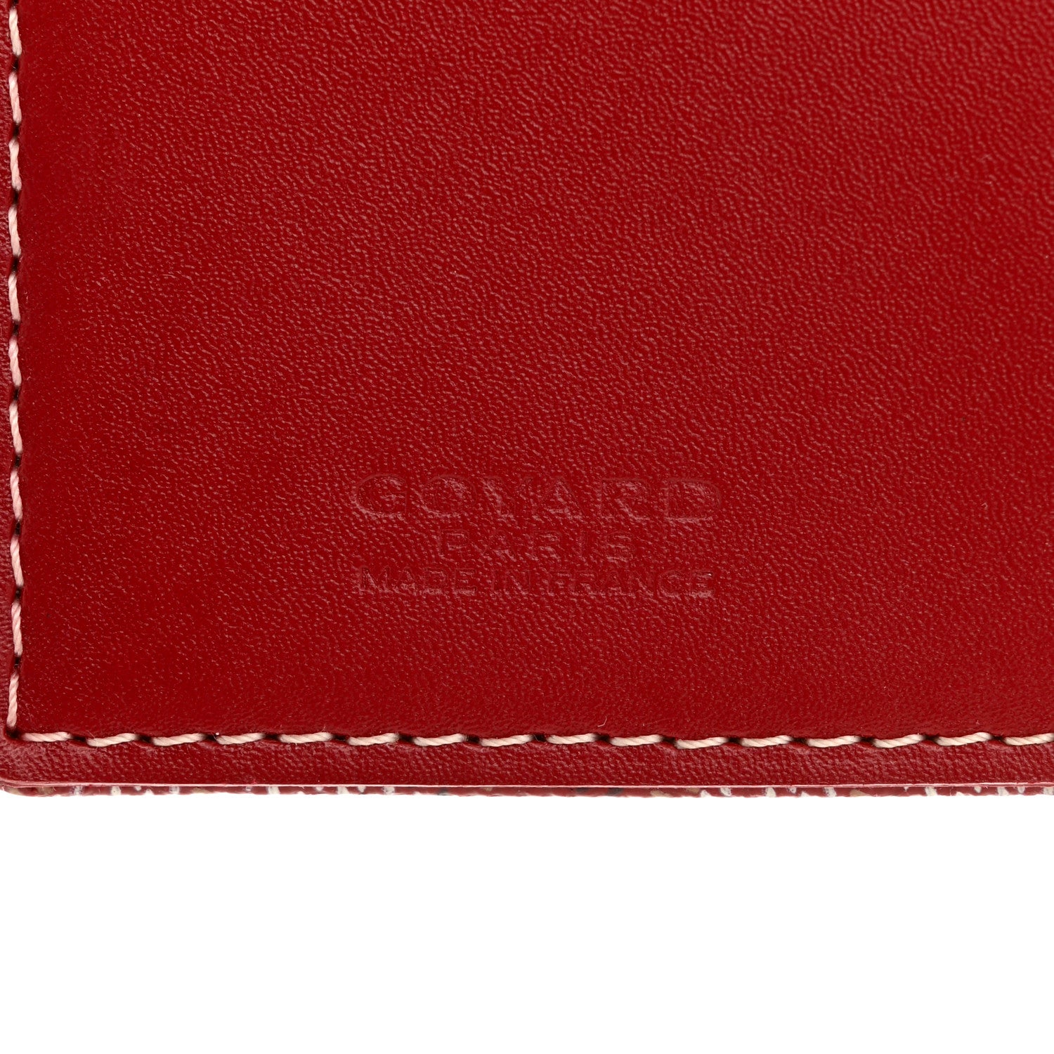 Goyard Goyardine Passport Wallet Red 6 of 6