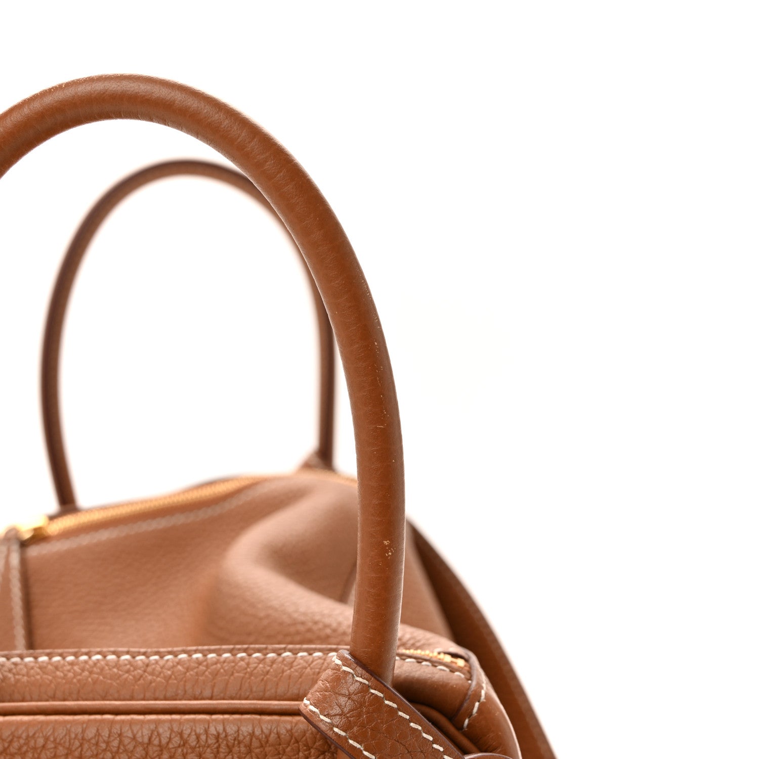 Hermes Taurillon Clemence Lindy 26 Gold Gold 14 of 14