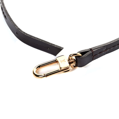 Louis Vuitton Calfskin Pochette Accessories Strap Brown 3 of 5