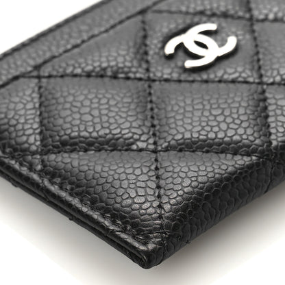 Chanel Caviar Quilted Card Holder Black 8 of 10