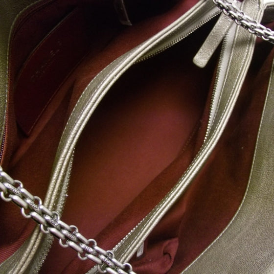 Chanel Lambskin Medium Just Mademoiselle Taupe 7 of 10