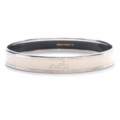 Hermes Enamel Narrow Caleche Printed Bracelet PM 65 1 of 6
