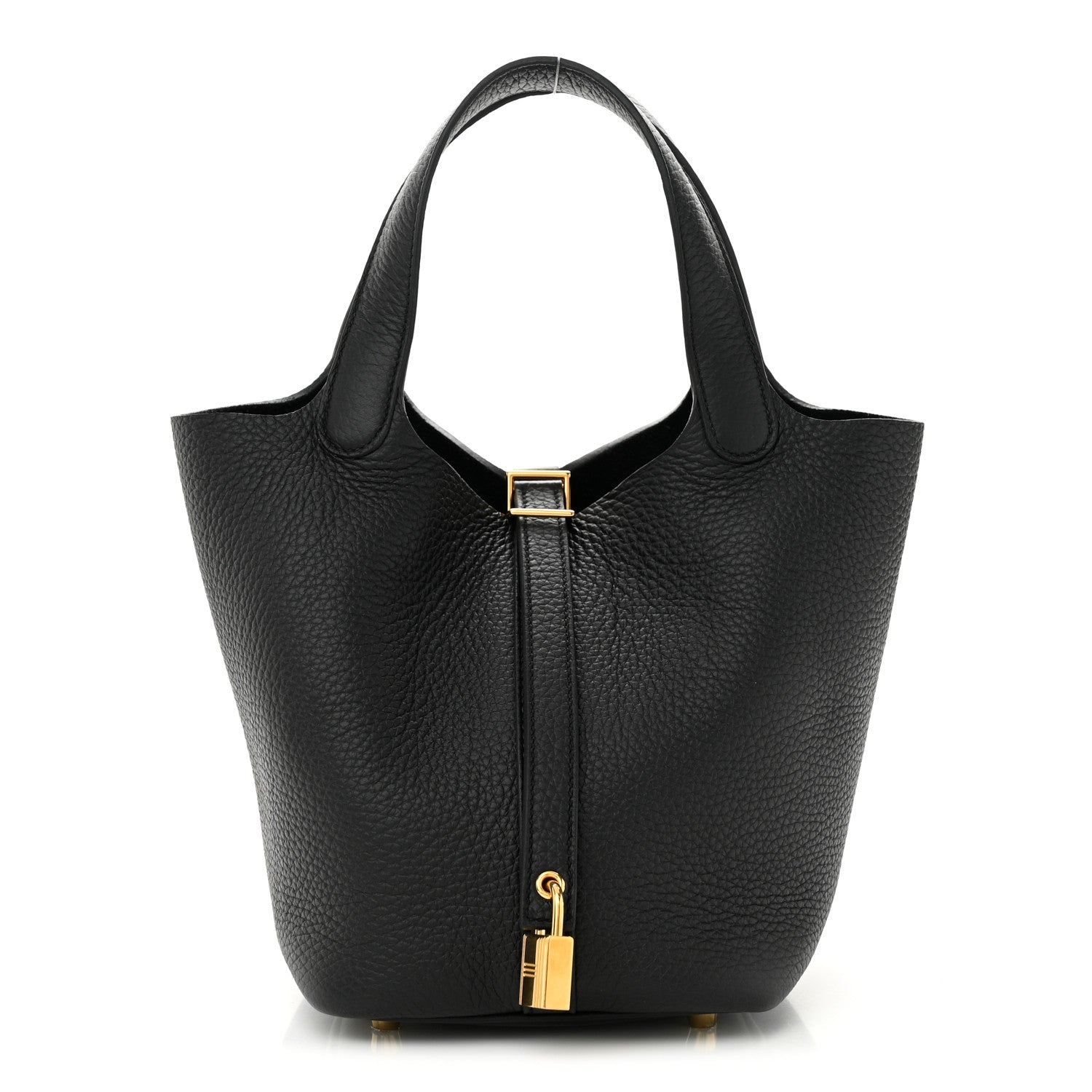 Hermes Taurillon Clemence Picotin Lock 18 PM Black 1 of 9