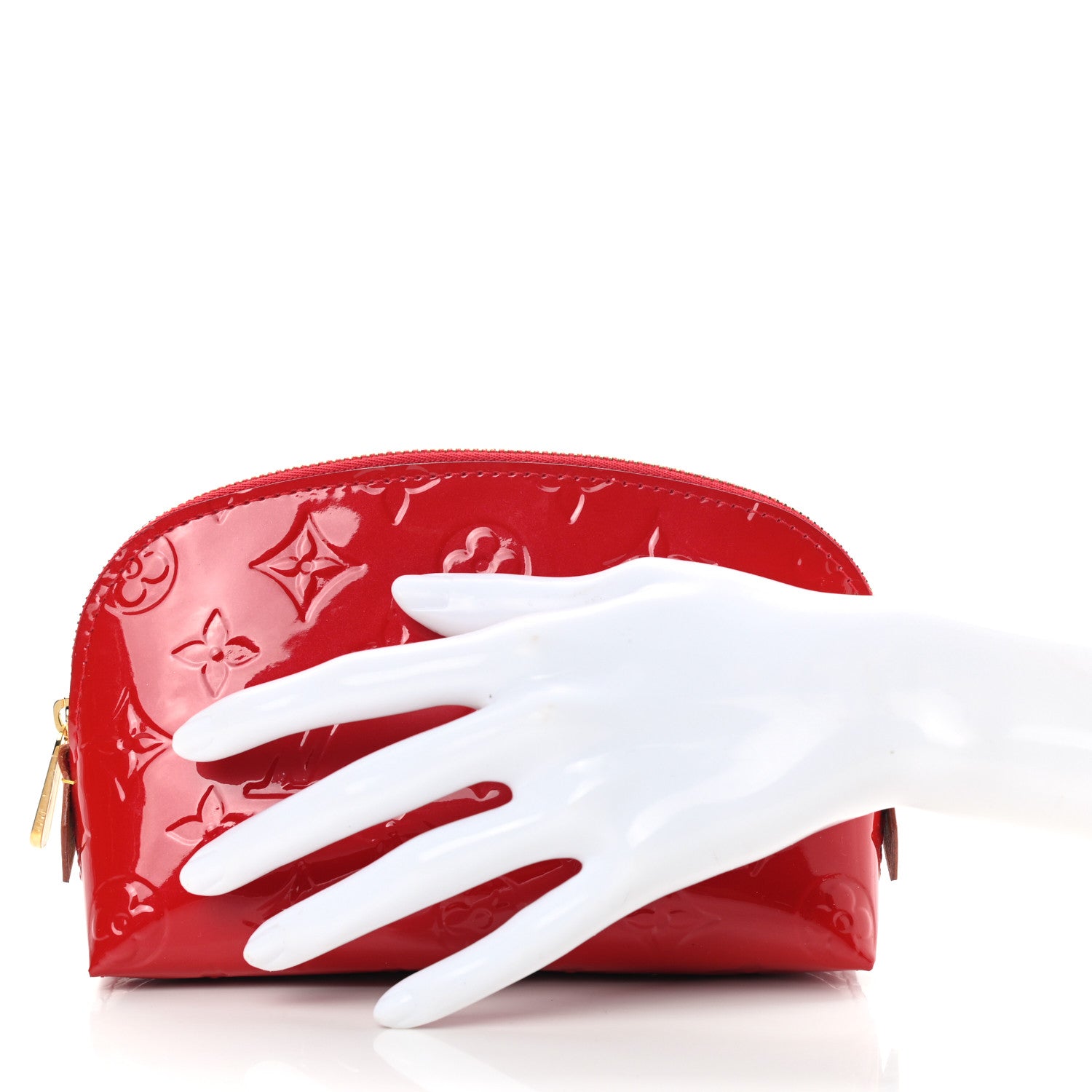 Louis Vuitton Vernis Cosmetic Pouch Cherry 2 of 7