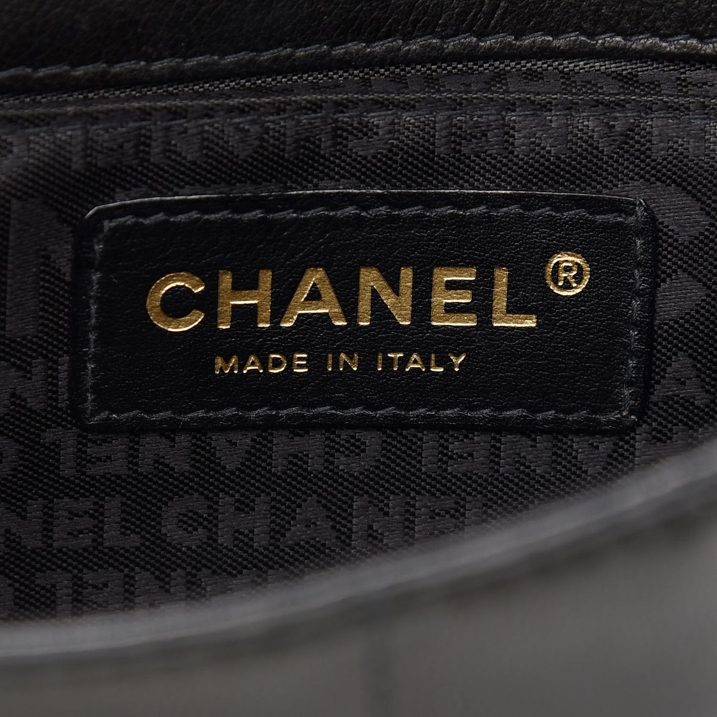 Lambskin Quilted Mini Chocolate Bar Camellia Flap Black