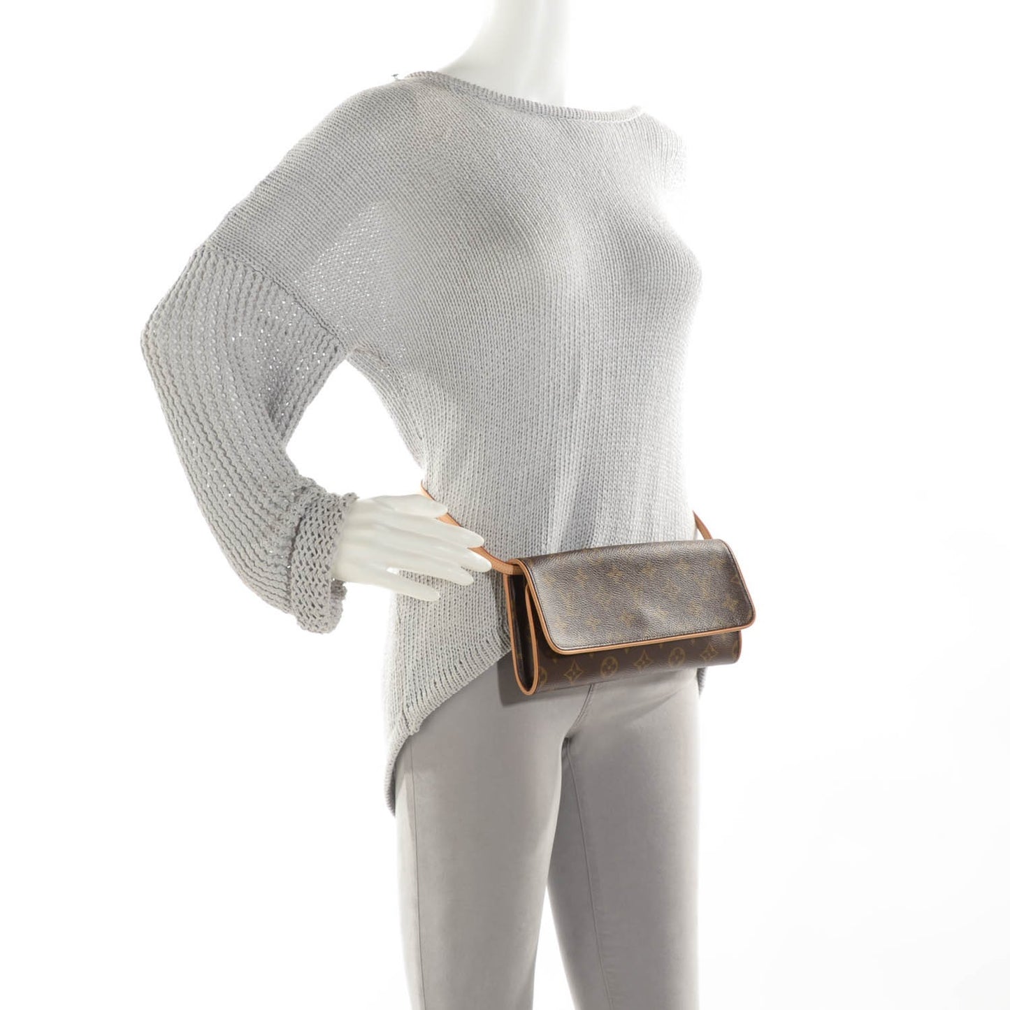Monogram Pochette Twin GM