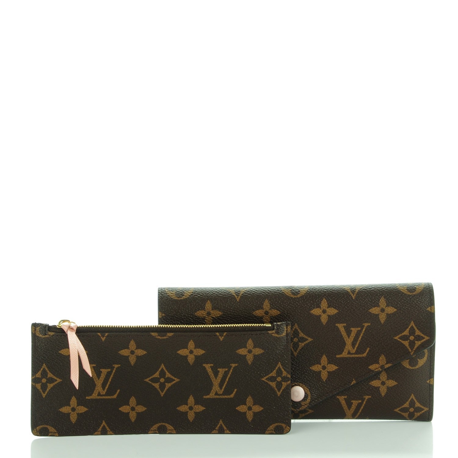 Louis Vuitton Monogram Josephine Wallet Rose Nacre 5 of 8