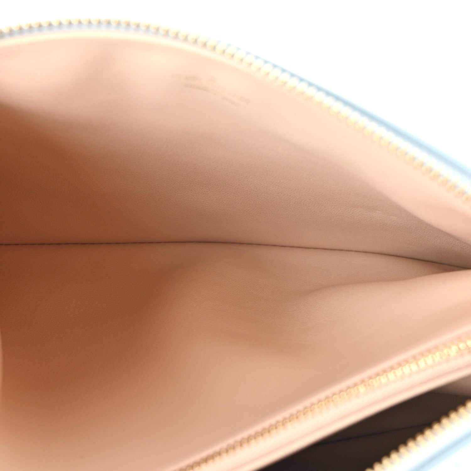 Louis Vuitton Patent Embossed Monogram Coussin PM Sky Blue 6 of 12