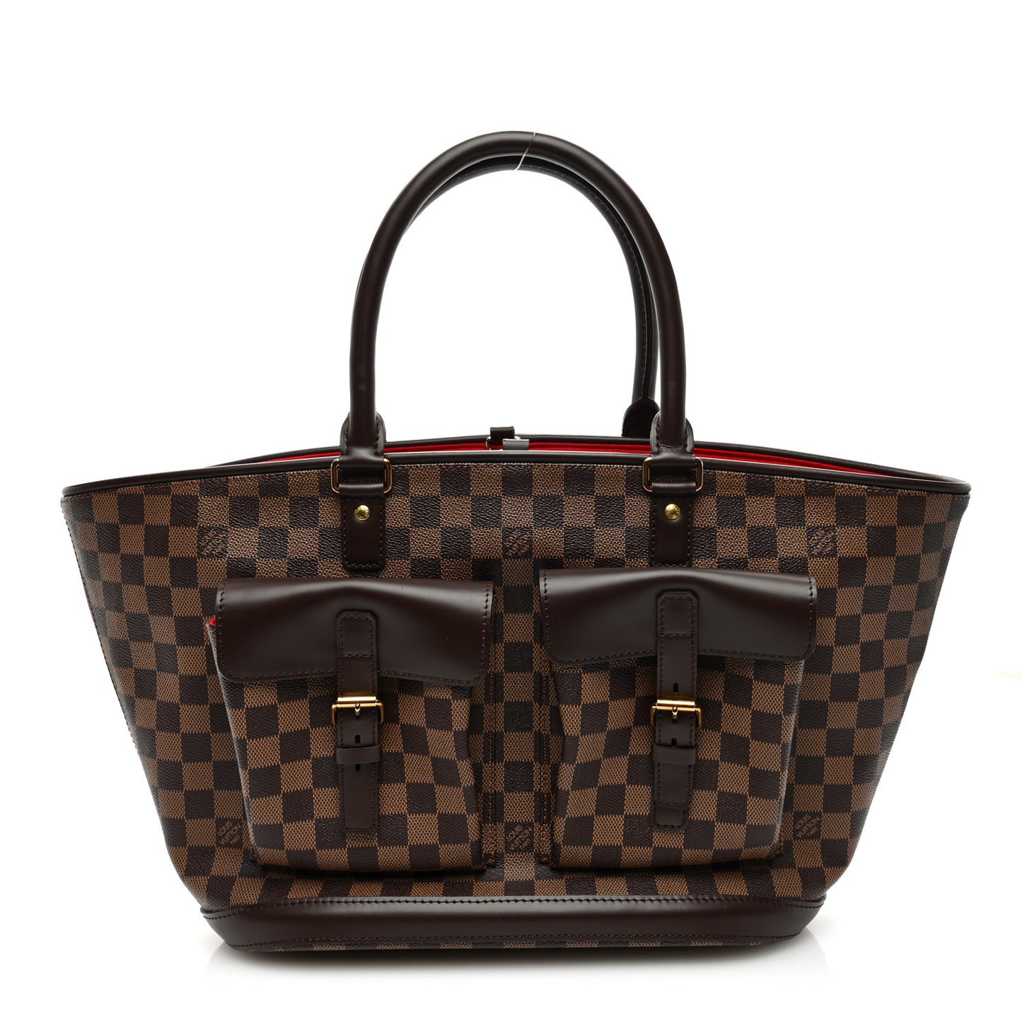 LOUIS VUITTON Damier Ebene Manosque GM