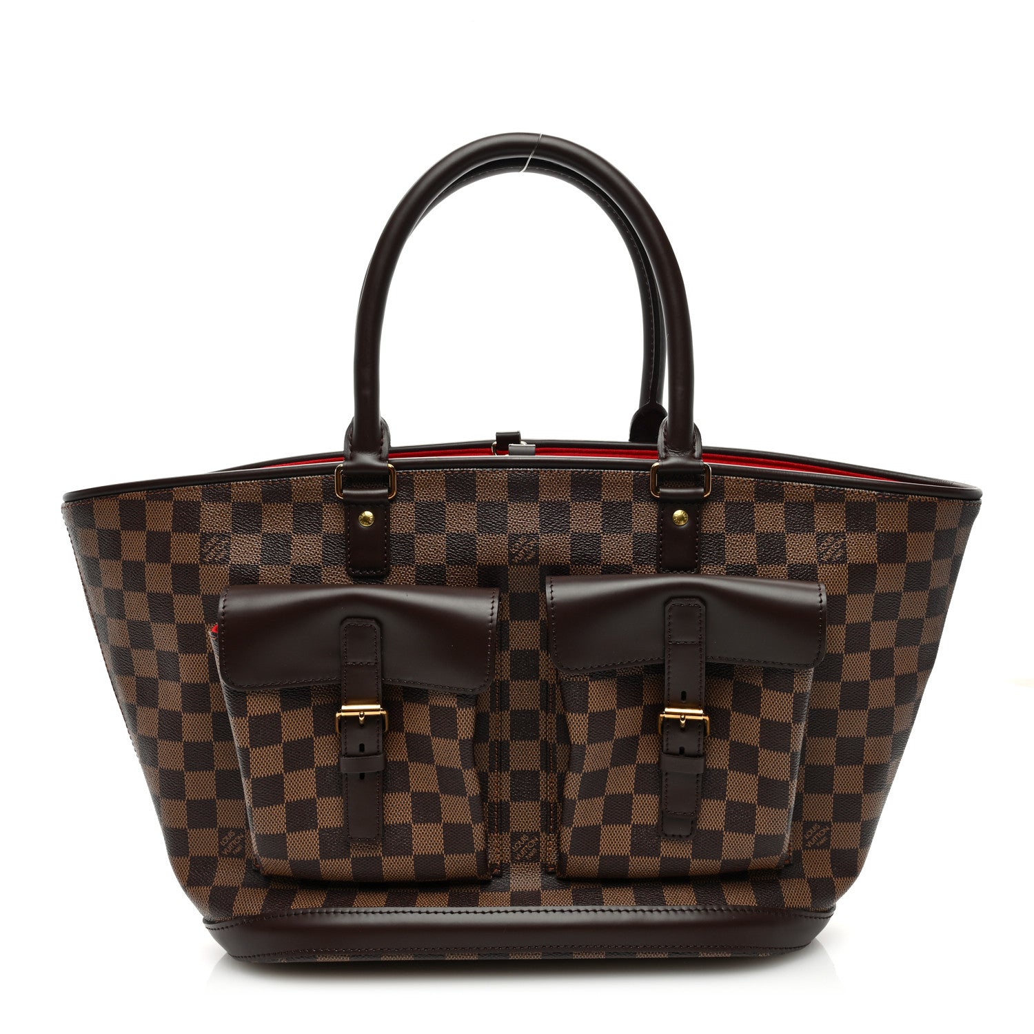 Louis Vuitton LOUIS VUITTON Damier Ebene Manosque GM 1 of 9