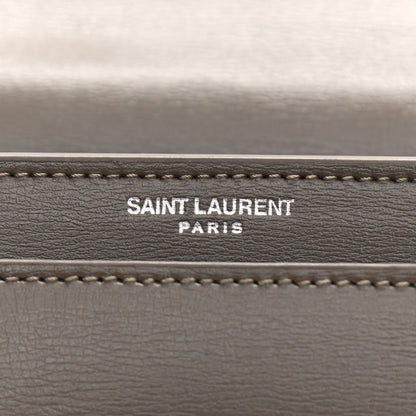 Saint Laurent Suede Calfskin Medium Monogram Sunset Taupe 6 of 10