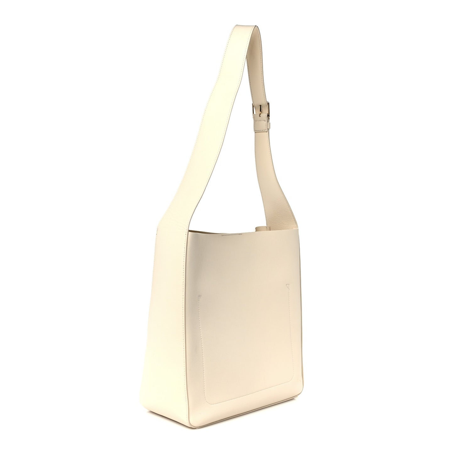 Calfskin Box Hobo Bag Jasmine