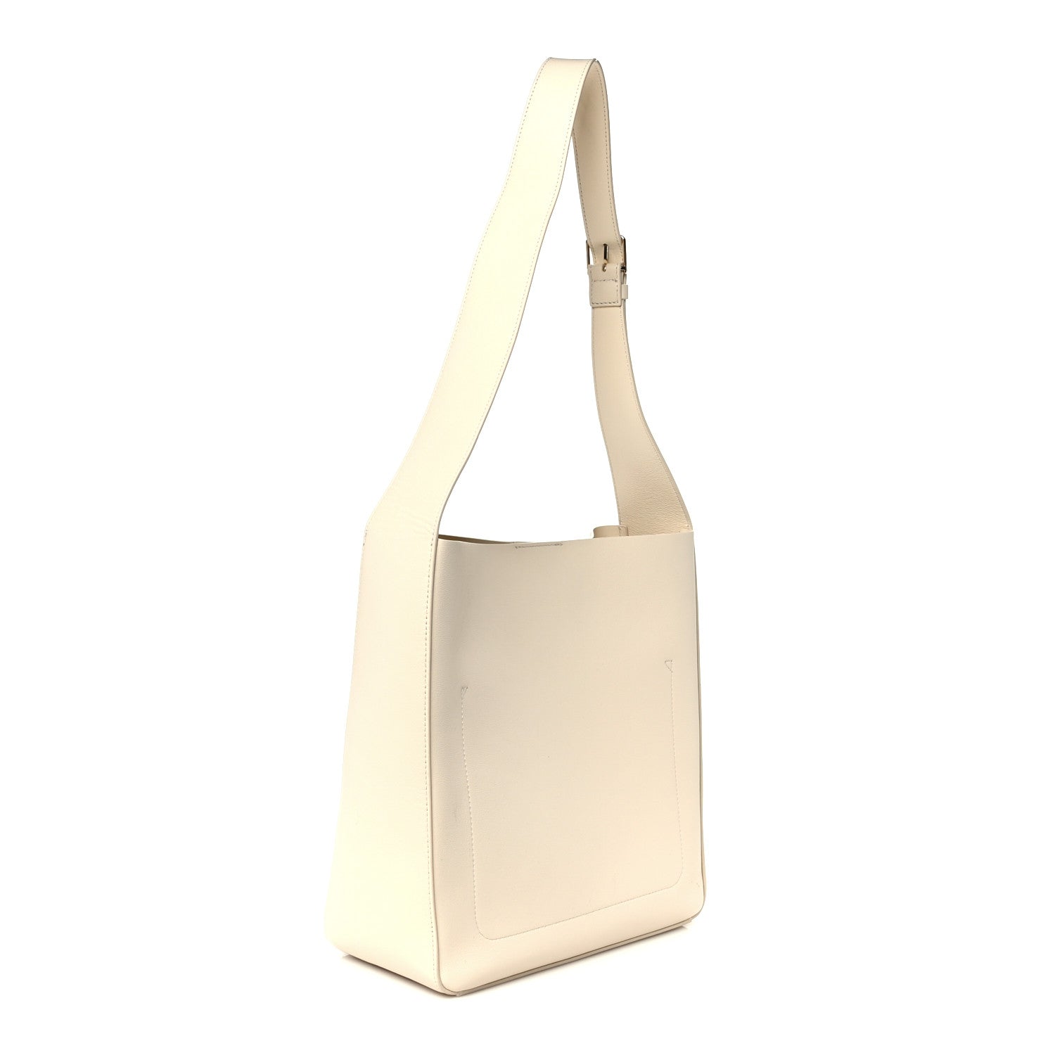 Mansur Gavriel Calfskin Box Hobo Bag Jasmine 3 of 10
