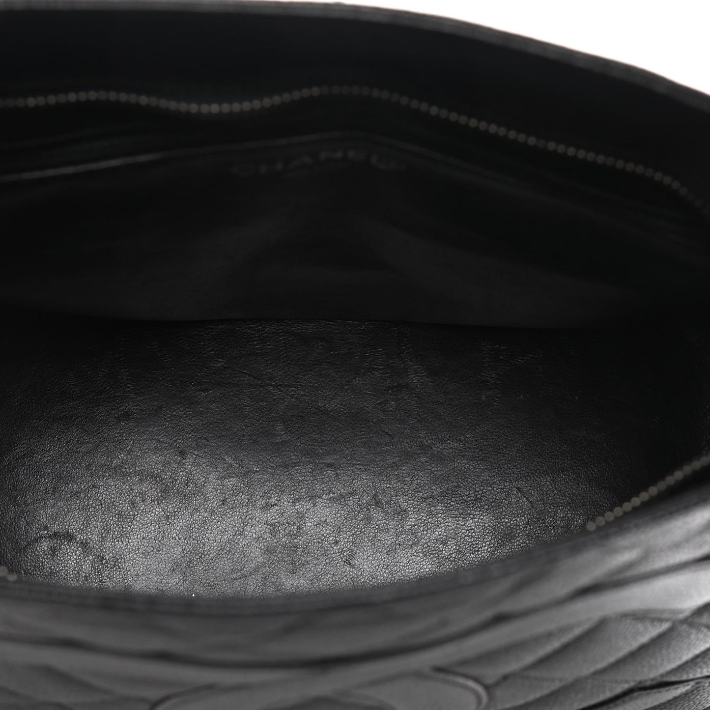 Caviar Quilted Medallion Tote Black