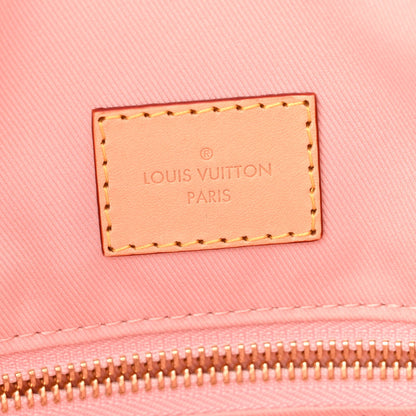 Louis Vuitton Damier Azur Graceful PM Rose Ballerine 6 of 10