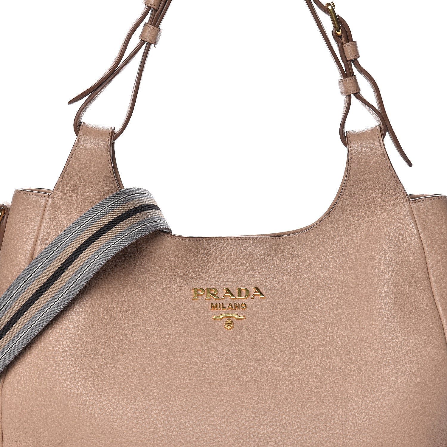 Prada Vitello Daino Hobo Cammeo 13 of 13