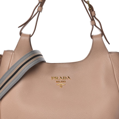 Prada Vitello Daino Hobo Cammeo 13 of 13