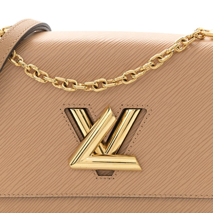Louis Vuitton Epi Twist Shoulder Bag MM Camel 7 of 10