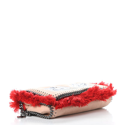 Stella McCartney Shaggy Deer Swan Embroidered Falabella Crossbody 4 of 13