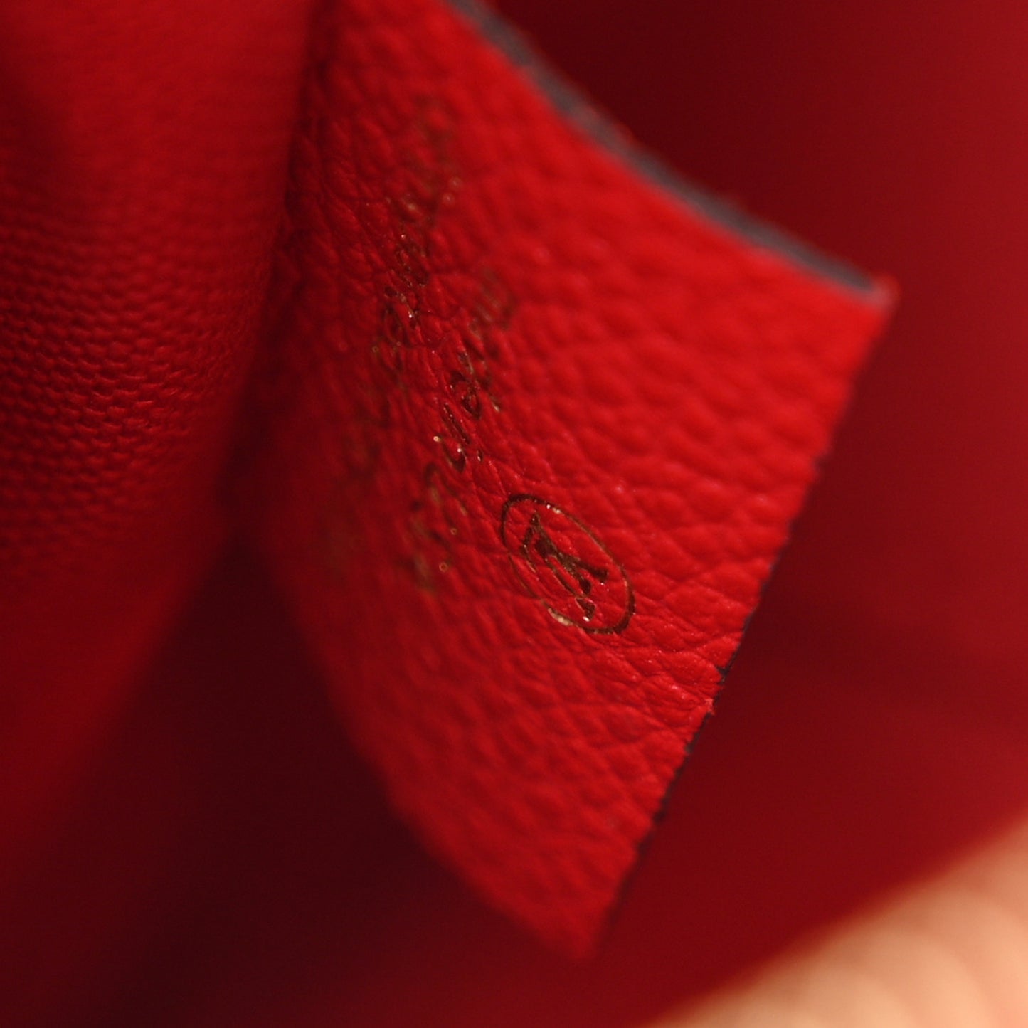 Monogram Pallas Clutch Cherry