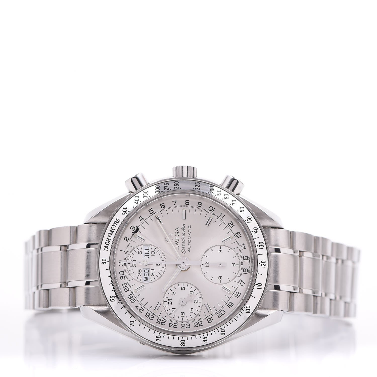 Omega Stainless Steel 38mm Speedmaster Automatic Watch 3525.30.00 3 of 7