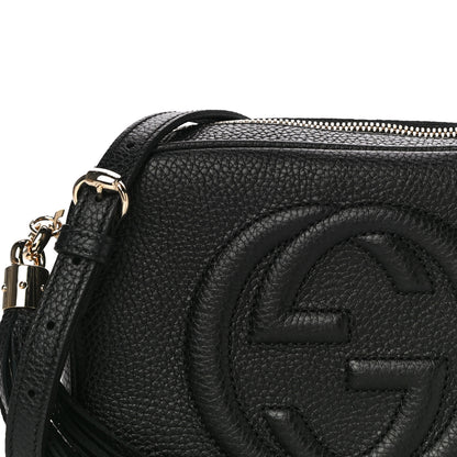Gucci Pebbled Calfskin Small Soho Disco Bag Black 9 of 11