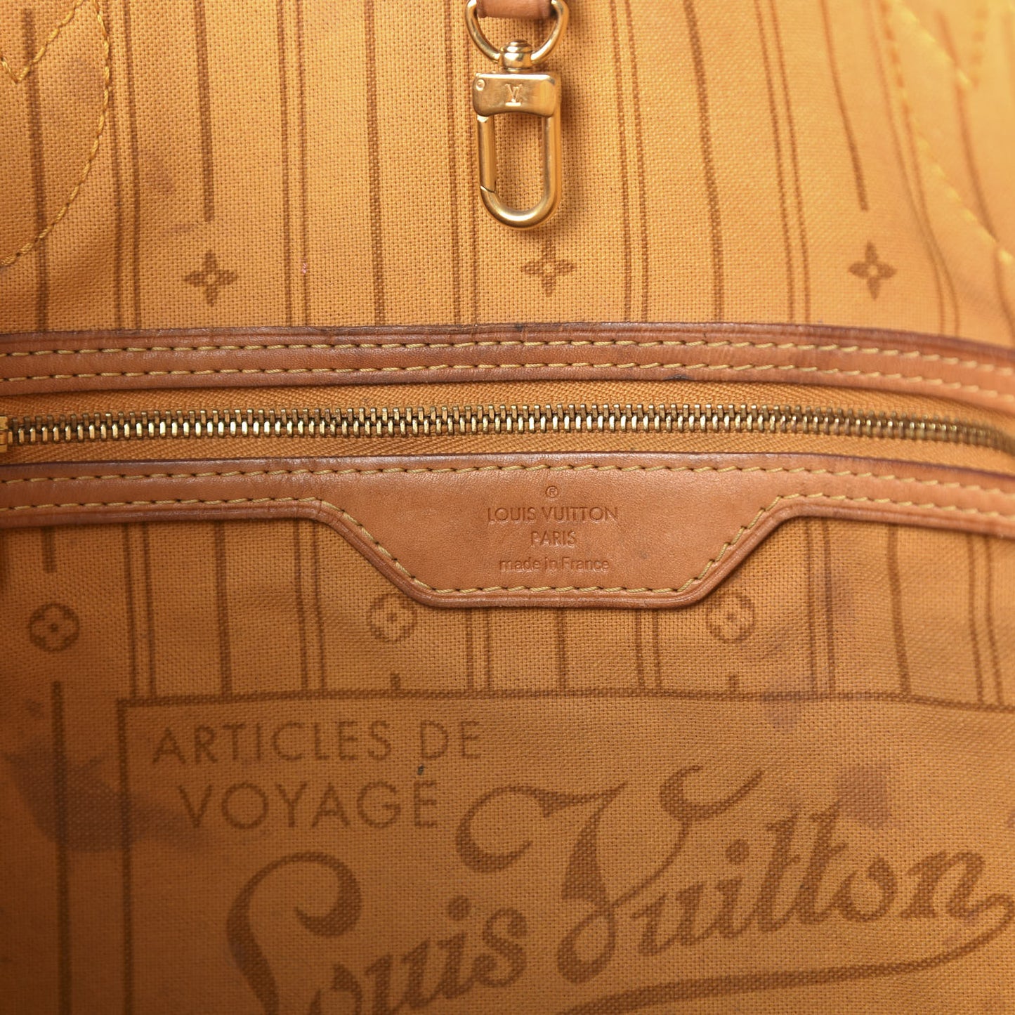 Monogram My LV Heritage Neverfull MM Orange and Ivory