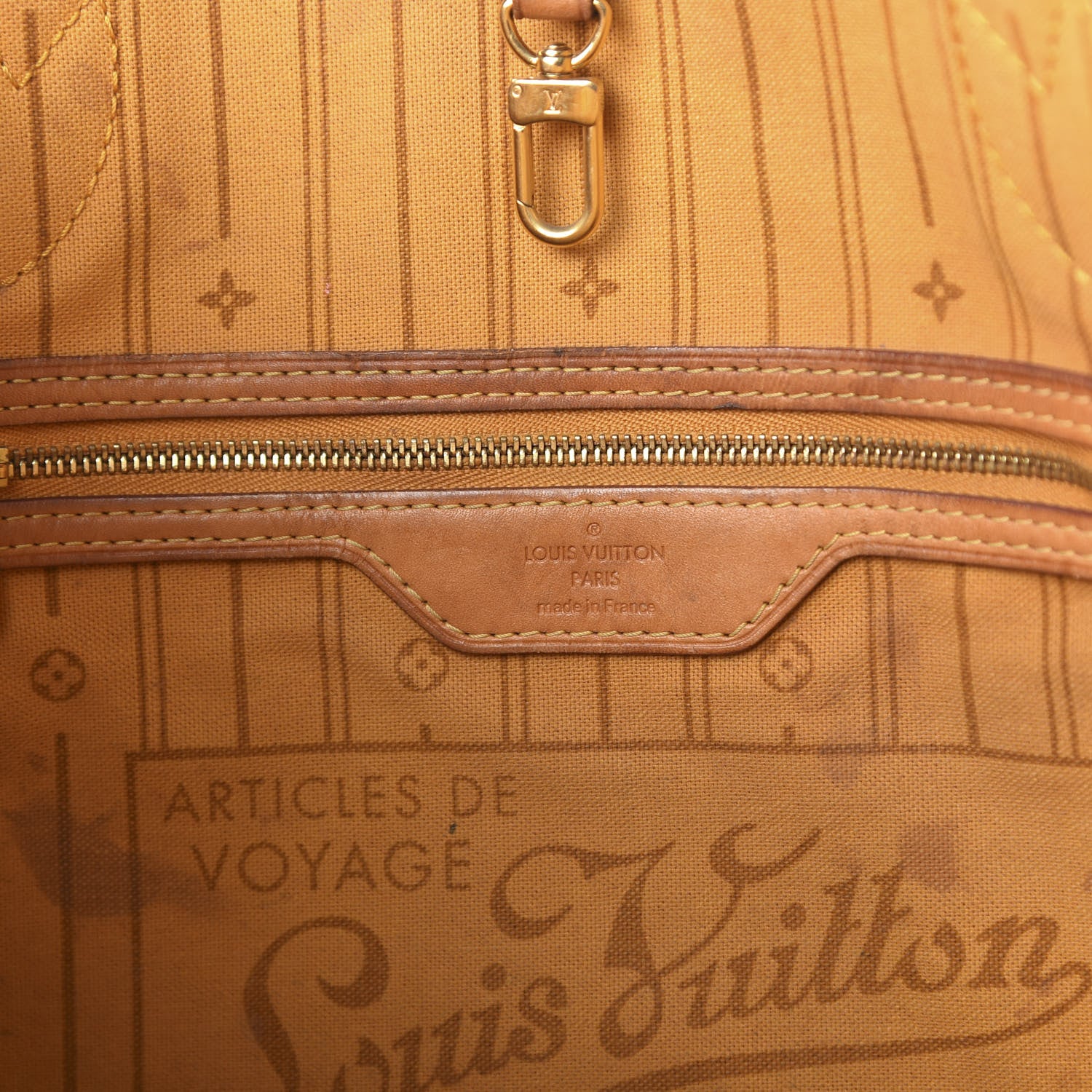 Louis Vuitton Monogram My LV Heritage Neverfull MM Orange and Ivory 8 of 10