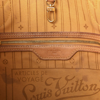 Louis Vuitton Monogram My LV Heritage Neverfull MM Orange and Ivory 8 of 10