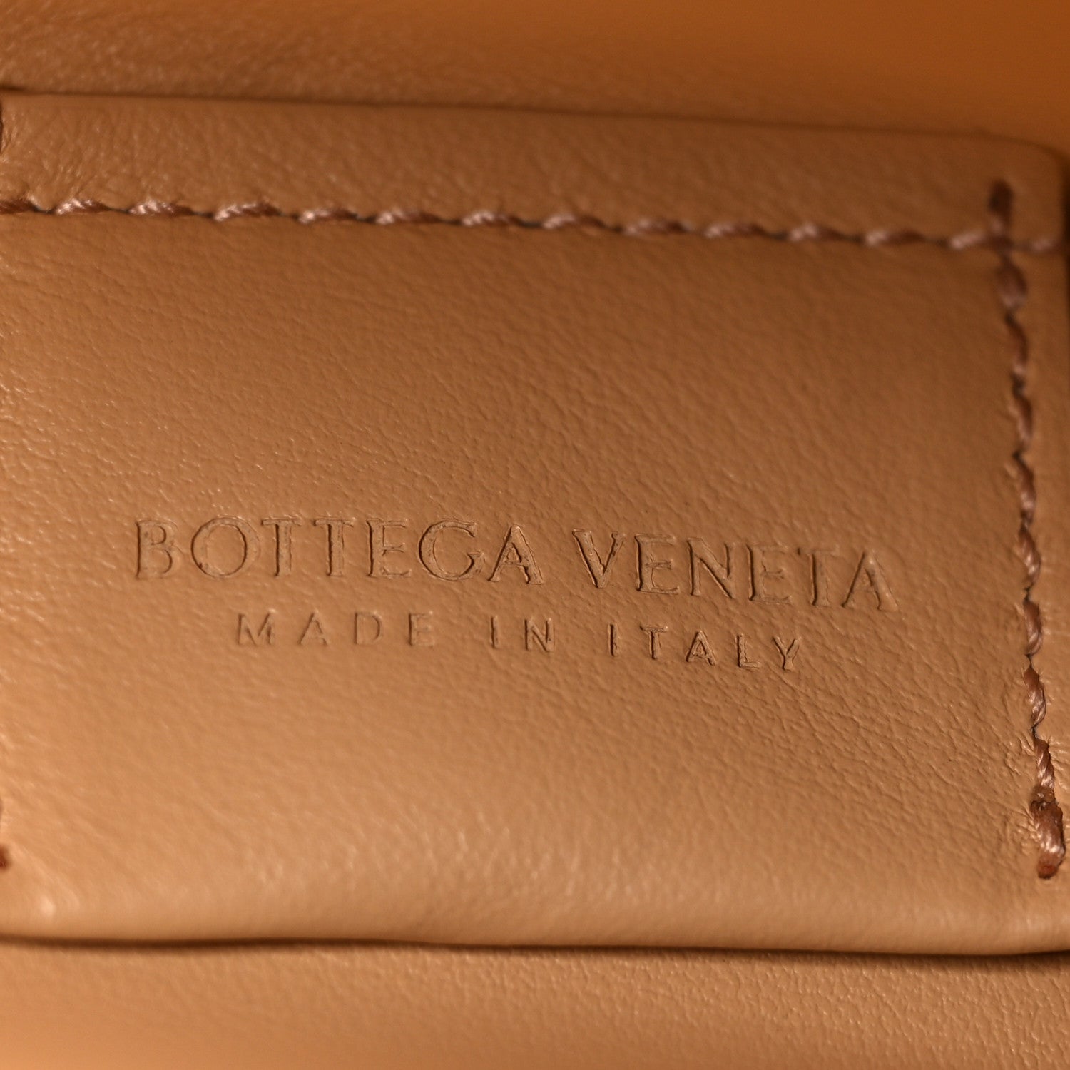 Bottega Veneta Calfskin Medium The Point Triangle Bag Almond