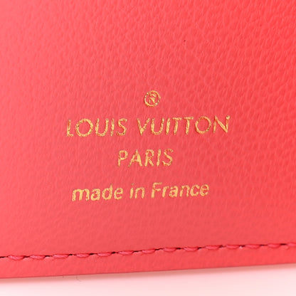 Louis Vuitton Lambskin Embossed Monogram Lou Coussin Wallet Pink 9 of 11