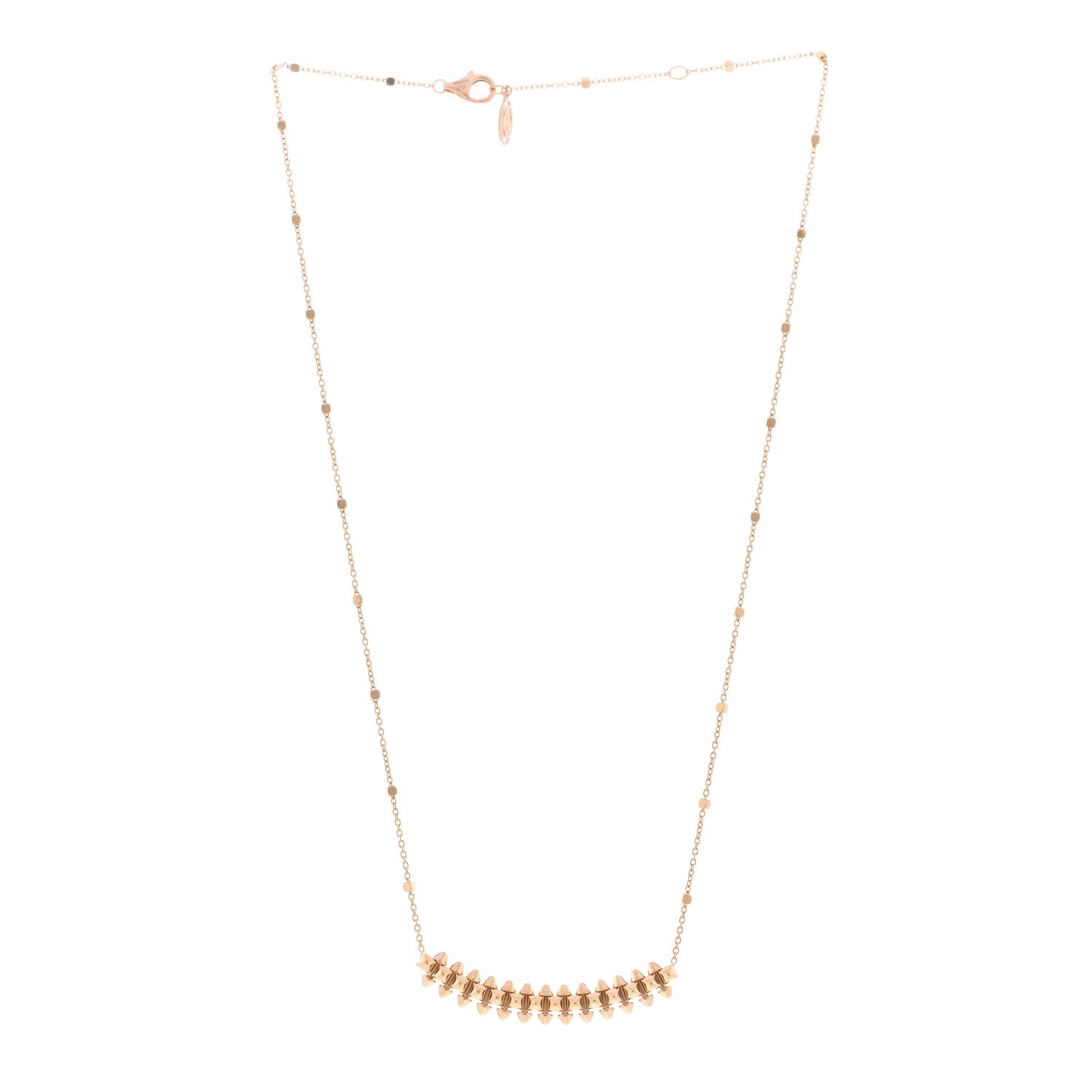 Cartier 18K Pink Gold Small Clash de Cartier Necklace 3 of 5