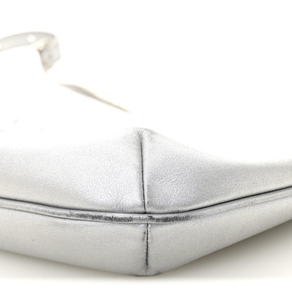 Balenciaga Metallic Calfskin Mary Kate Shoulder Bag Silver 9 of 13