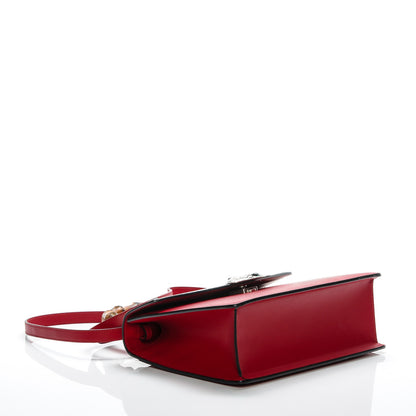 Gucci Calfskin Snakeskin Small Lilith Top Handle Bag Red 4 of 6