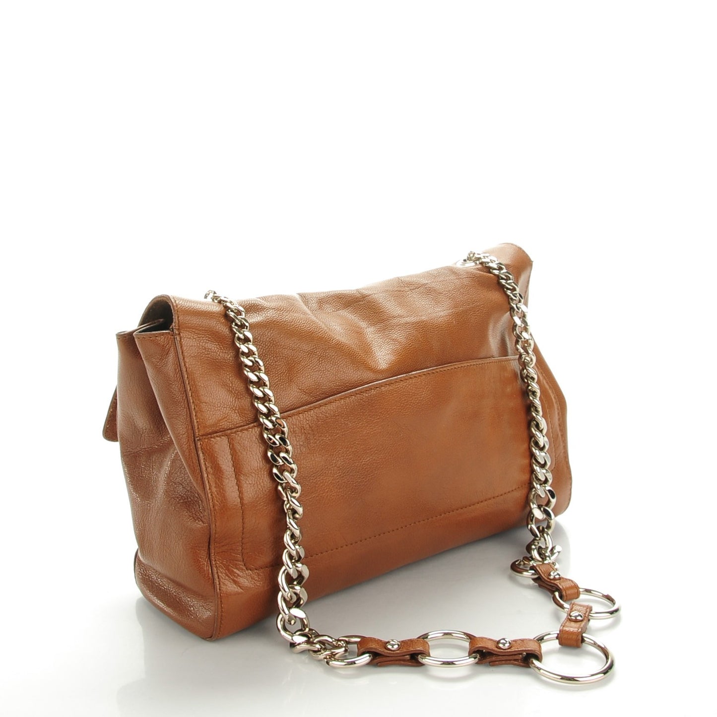 Sac Le Sixieme Chain Bag Brown