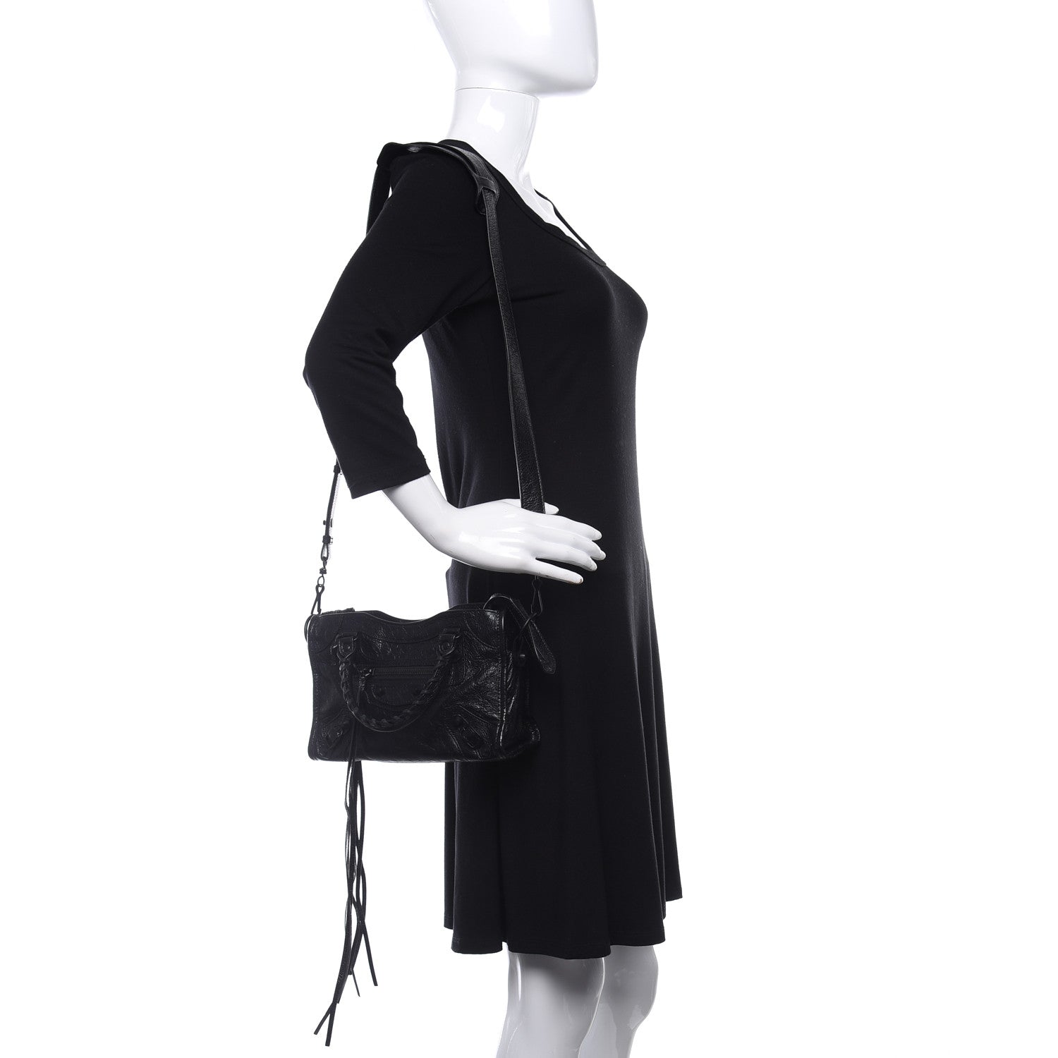 Balenciaga Agneau Classic Hardware Mini City Black 2 of 11