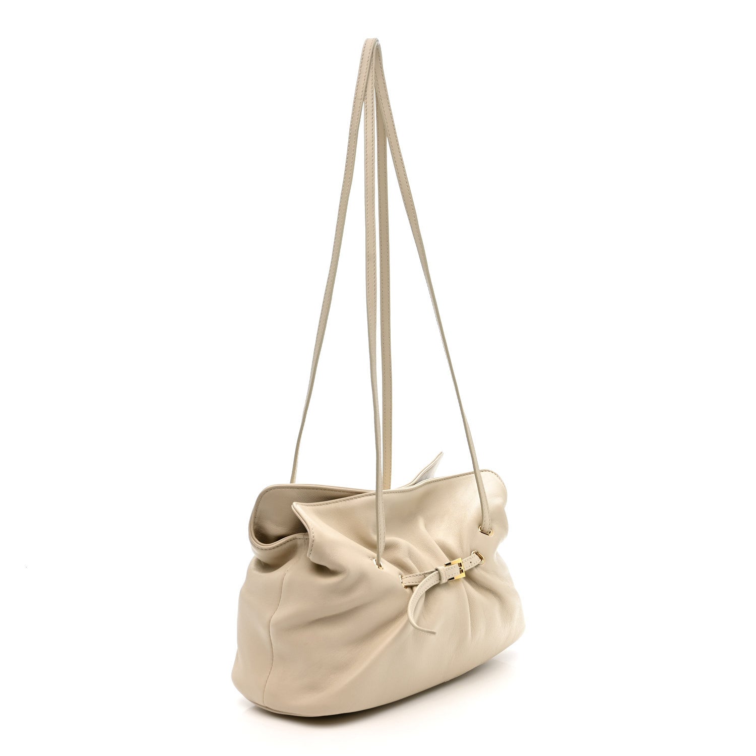 Prada Nappa Small Dada Shoulder Bag Avorio 2 of 10