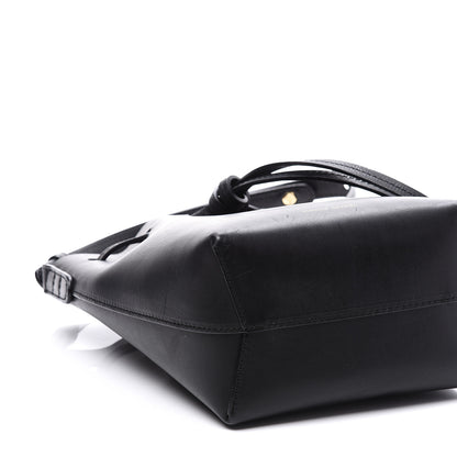 Mansur Gavriel Calfskin Mini Bucket Bag Black Flamma 6 of 9