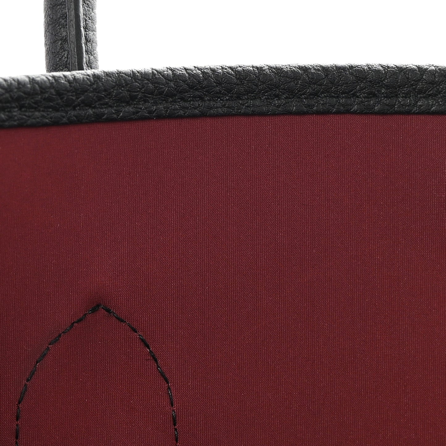 Toile Militaire Negonda Verso Garden Party Tote 36 MM Black Rouge H