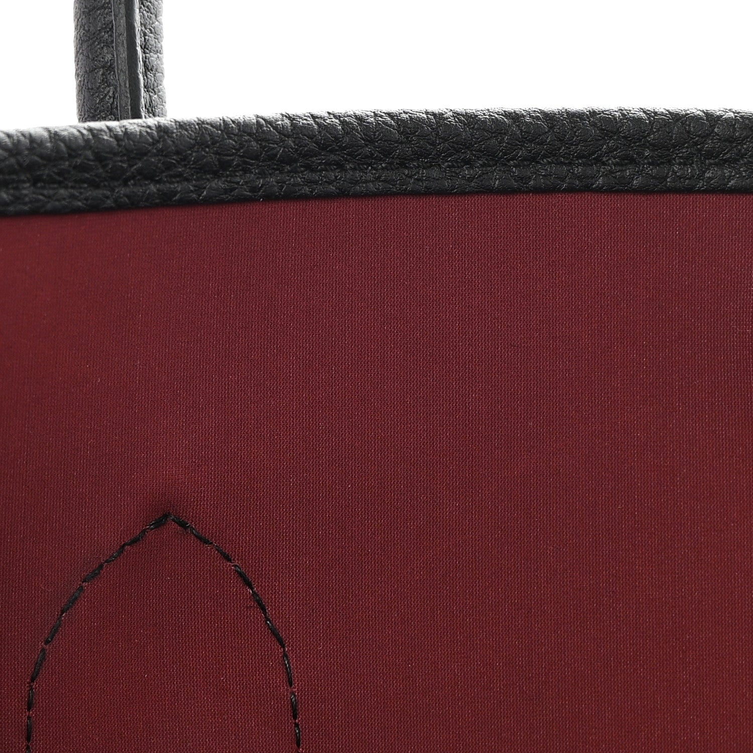 Hermes Toile Militaire Negonda Verso Garden Party Tote 36 MM Black Rouge H 12 of 13