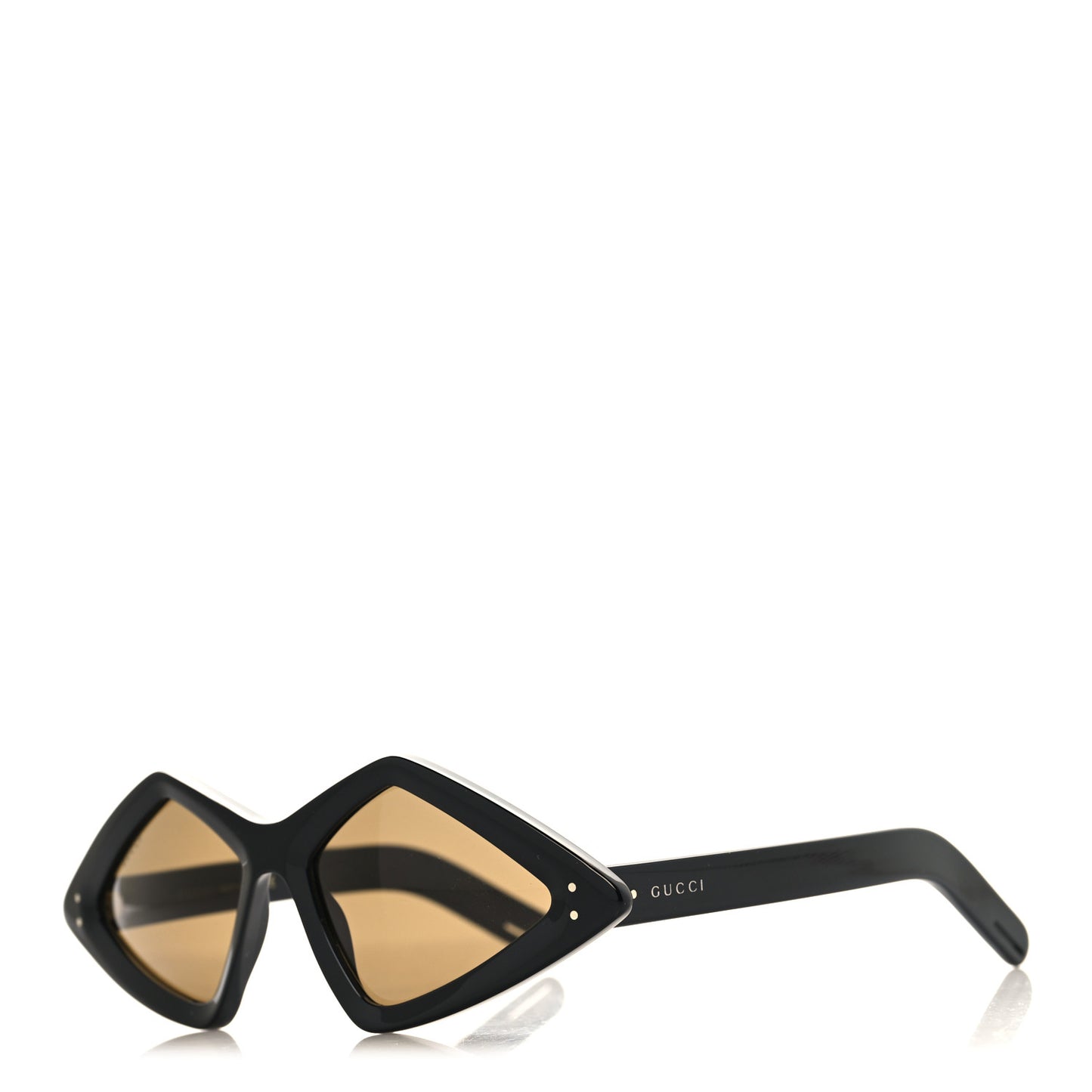 Acetate Geometric Sunglasses GG0496S Black