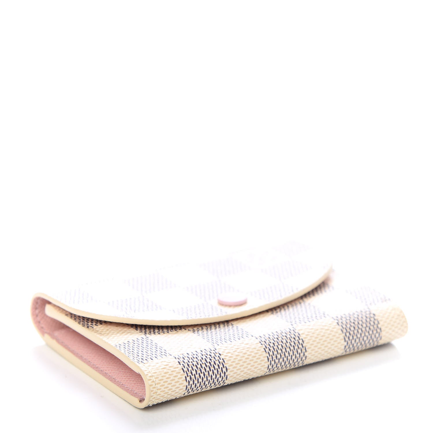 Louis Vuitton Damier Azur Rosalie Coin Purse Rose Ballerine 4 of 6