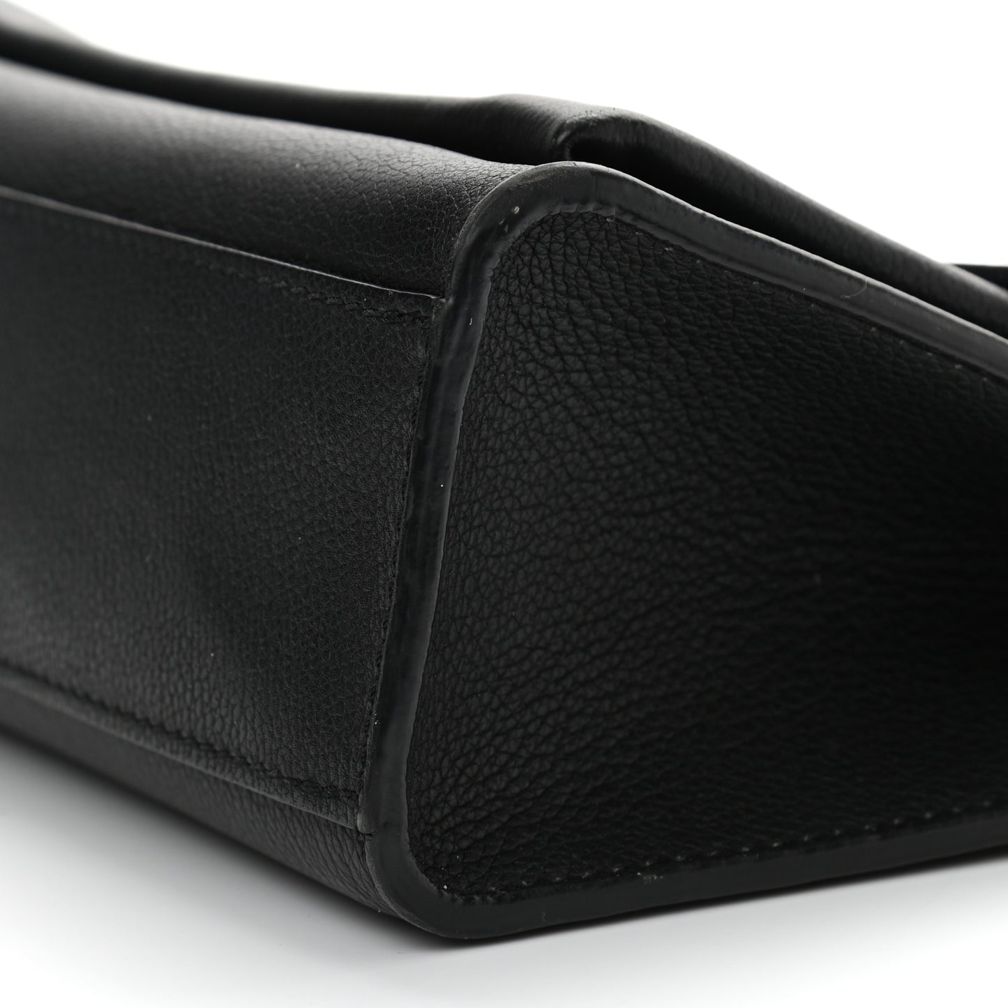 Soft Calfskin Mylockme Chain Bag BB Black