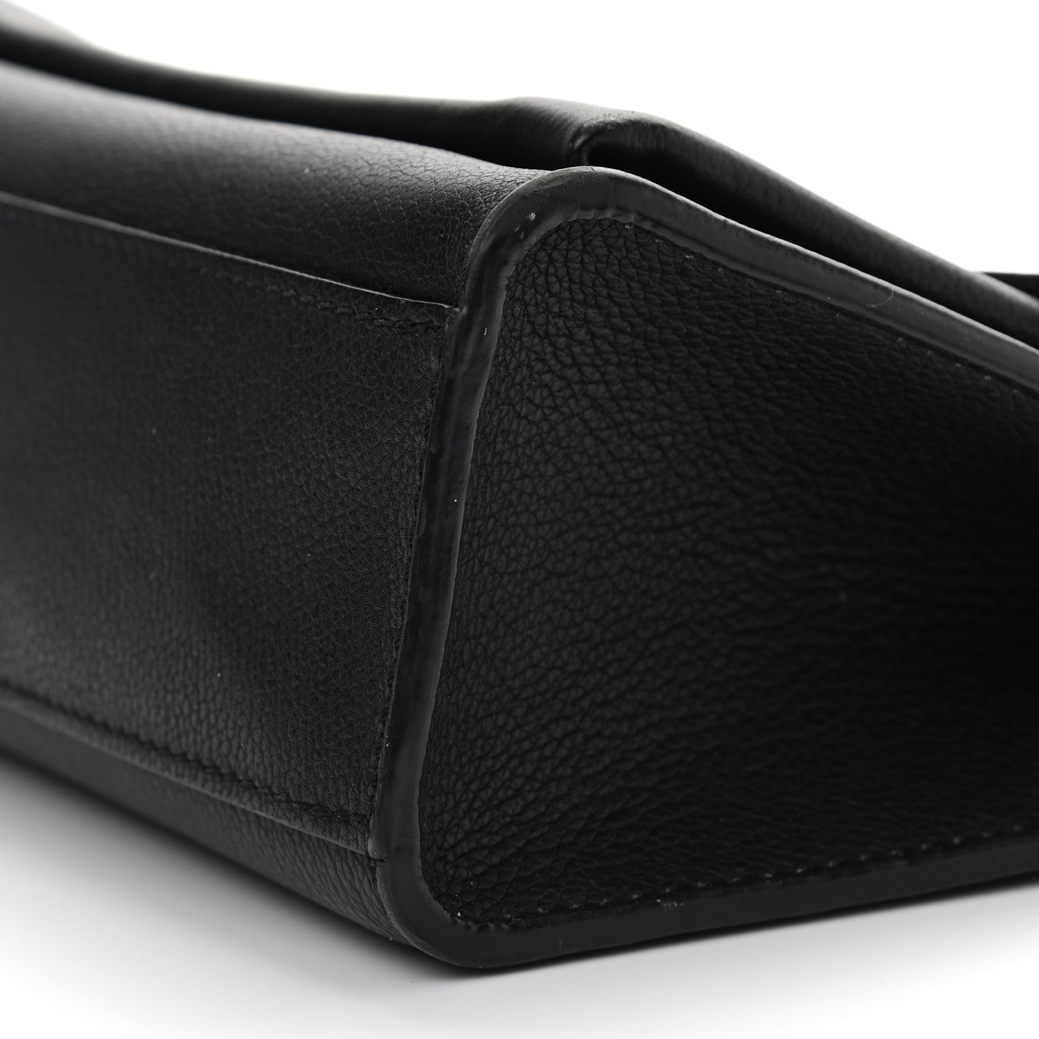 Louis Vuitton Soft Calfskin Mylockme Chain Bag BB Black 9 of 13