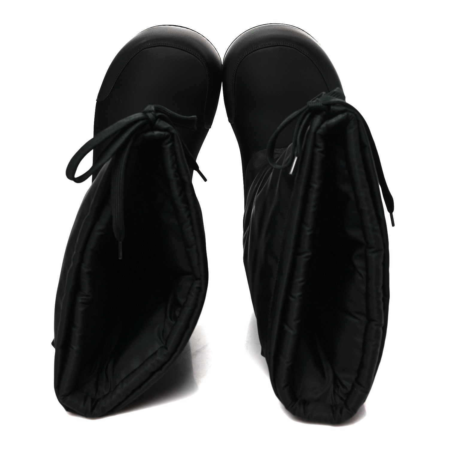 Balenciaga Nylon Mens Alaska High Boots 41-42 Black 2 of 7