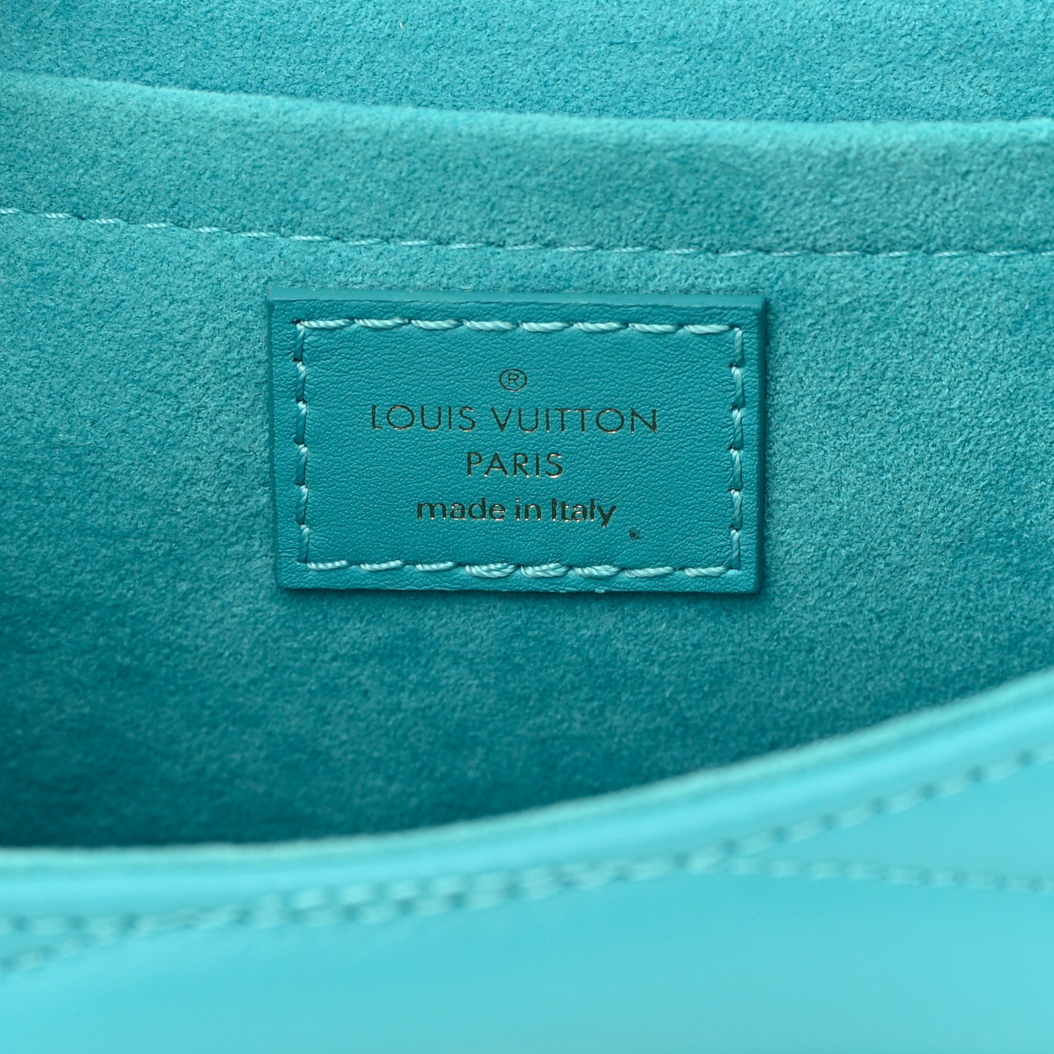 Louis Vuitton Calfskin New Wave Chain MM Malibu Green 6 of 14