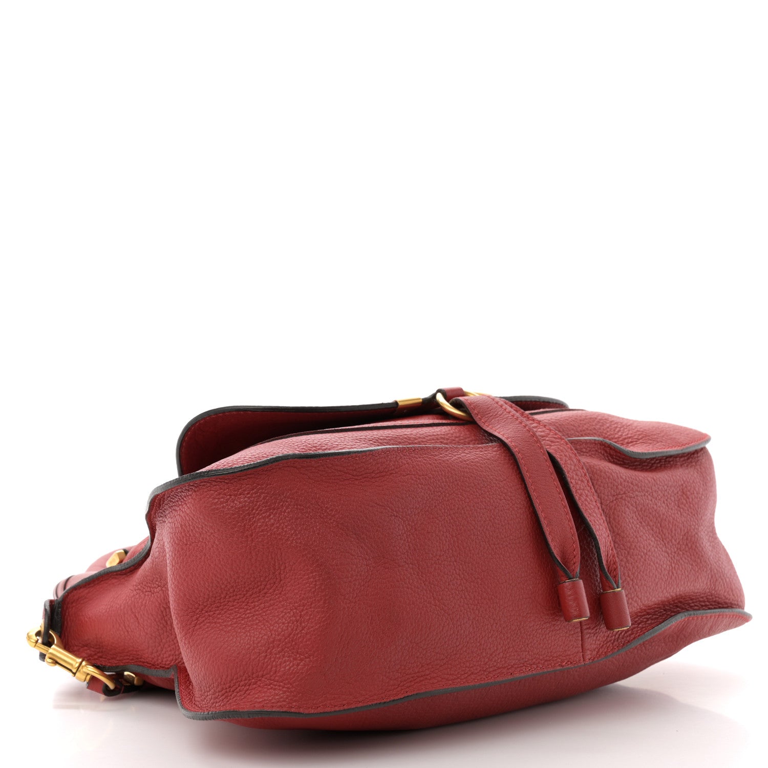Chloe Calfskin Medium Marcie Satchel Red 4 of 18