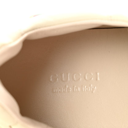 Gucci Calfskin Logo Womens Rhyton Sneakers 36 Ivory 8 of 10