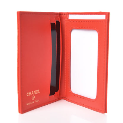 Chanel Caviar Quilted Card Holder Wallet Red 7 of 8